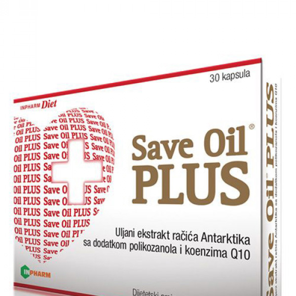 SAVE OIL SOFTGEL PLUS 30 kapsula 