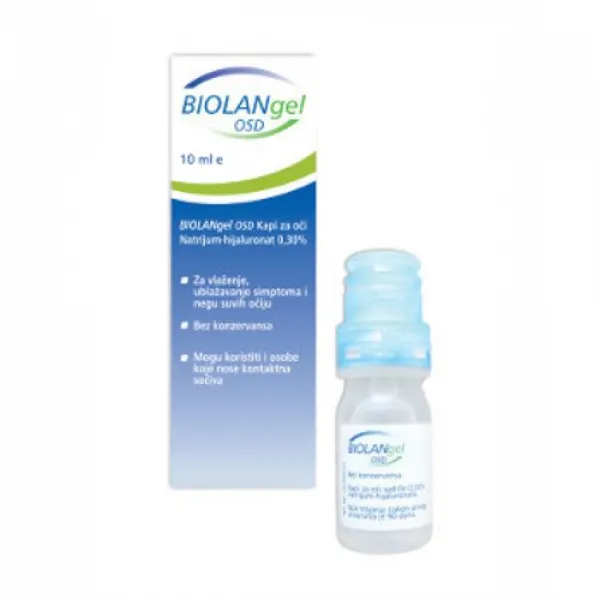 BIOLAN OSD GEL ZA OČI 10ml 