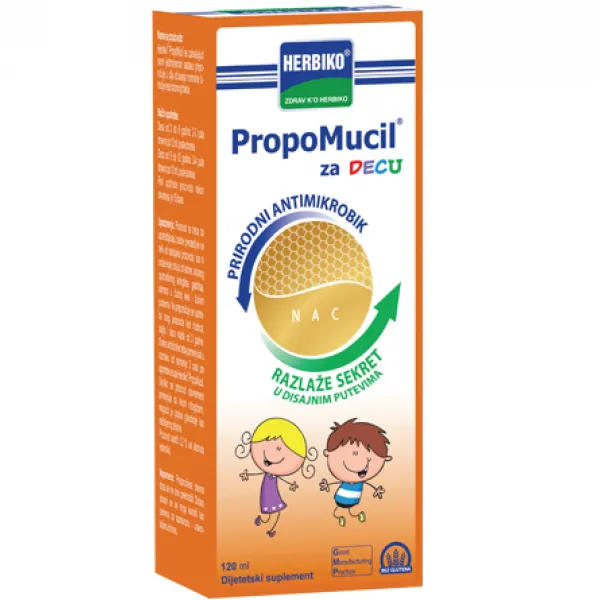 HERBIKO PROPOMUCIL ZA DECU 120 ml 