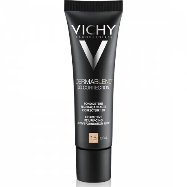 VICHY DERMABLEND 3D KOREKTIVNI PUDER ZA MASNU KOŽU 15 OPAL 