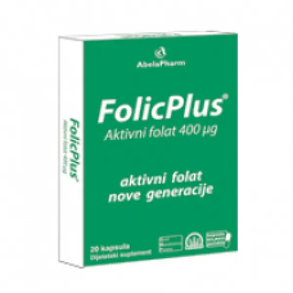 FOLIC PLUS 20 kapsula 