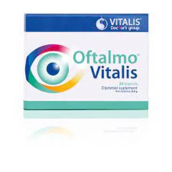 VITALIS OFTALMO KAPSULE 20KOM 