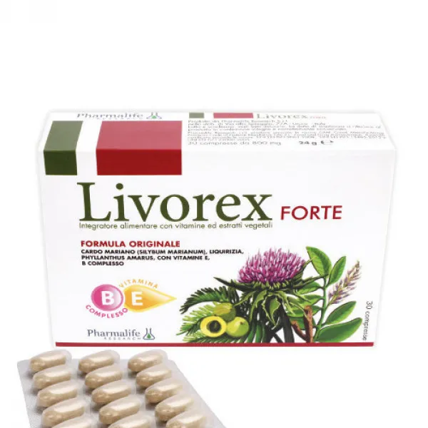 LIVOREX FORTE 30 tableta 