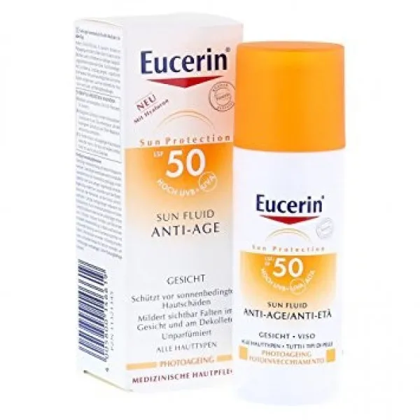 EUCERIN SUN ANTIAGE F50+ 50 ml 