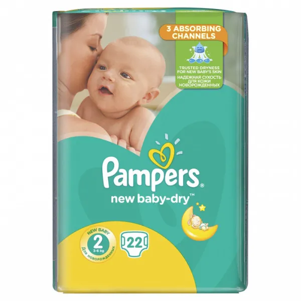 PAMPERS PELENE BR.2 22 kom. 