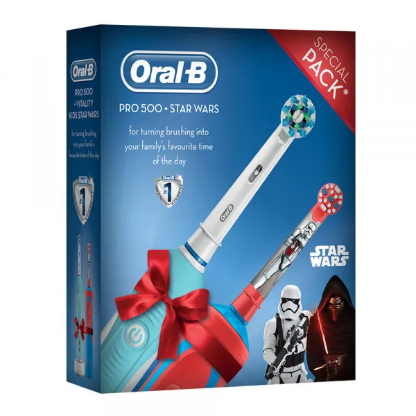 ORAL-B ELEKTRIČNA ČETKICA PRO  500 + KIDS STAR WARS 