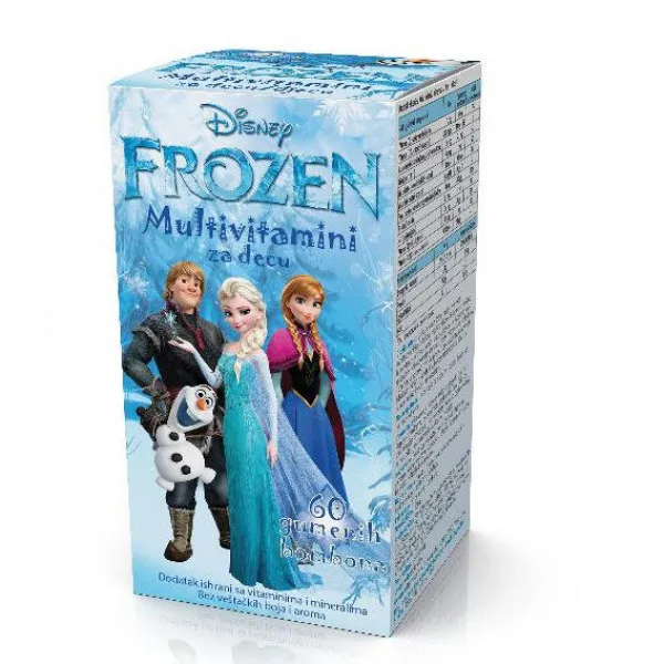 DISNEY FROZEN MULTIVITAMINSKE BOMBONE 