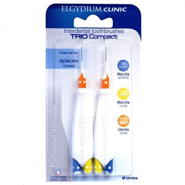 ELGYDIUM TRIOCOMPACT 2 INTERDENTALNE ČETKICE 