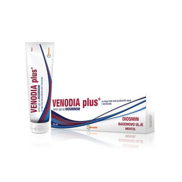 VENODIA PLUS KREM GEL DIOSMIN 75ML 