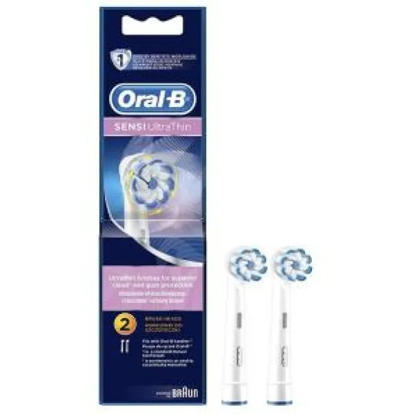 ORAL-B GLAVA ZA ELEKTRIČNU ČETKICU ULTRA THIN EB17 2 KOM. 