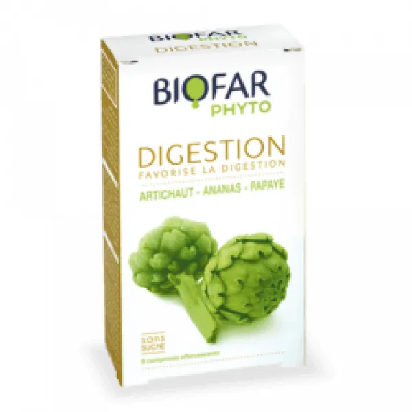 BIOFAR PHYTO DIGESTION 8 šumećih tableta 