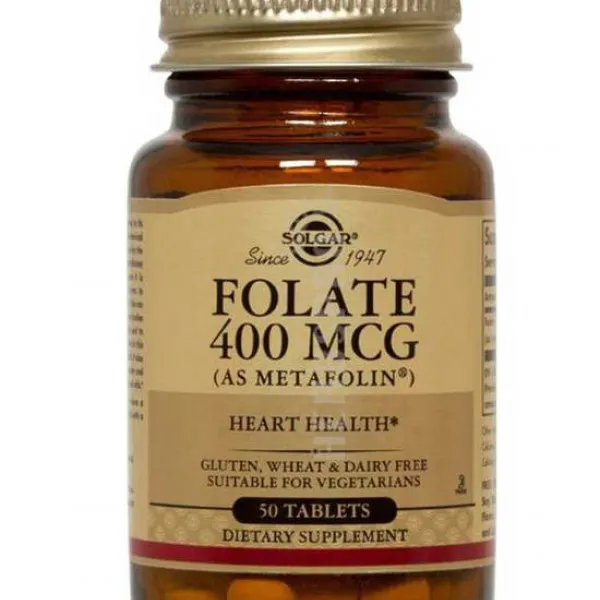 SOLGAR FOLAT 400MCG 50 TABLETA 