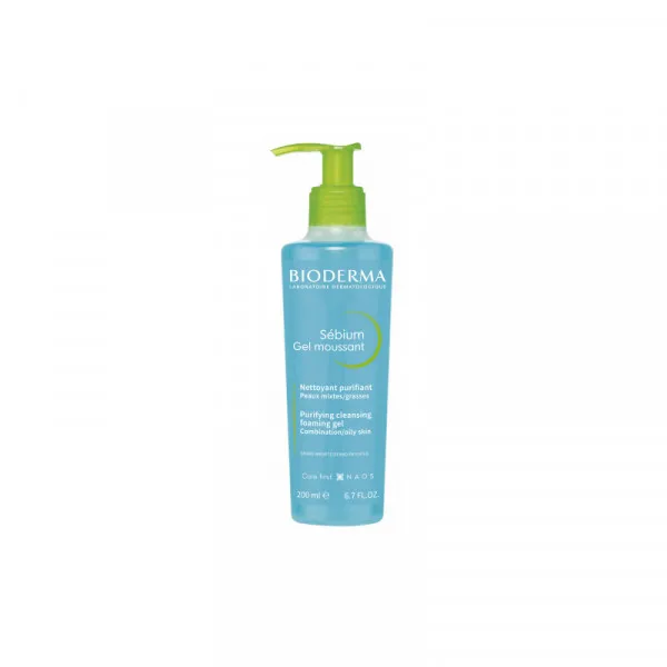 BIODERMA SEBIUM GEL MOUSSANT 200ML 