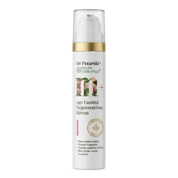 DR PECARSKI+ OAZA ZDRAVLJA AGE CONTROL REGENERATIVNA KREMA 50ml 