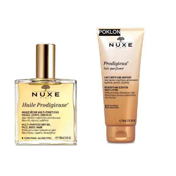 NUXE SUVO ULJE 100ml + GEL ZA TUŠIRANJE 100ml 