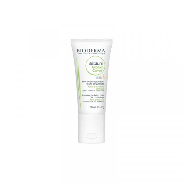 BIODERMA SEBIUM GLOBAL COVER 30ML +2G 