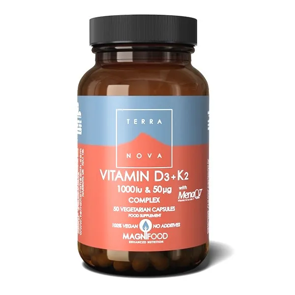 TERRA NOVA VITAMIN D3 K2 50 KAPSULA 