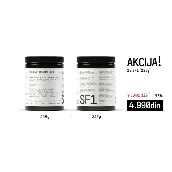 SF1 SUPERFOOD SUPER AKCIJA 2XSF1 225G 