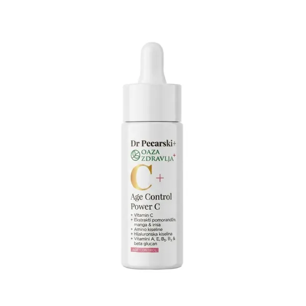 DR PECARSKI+ OAZA ZDRAVLJA AGE CONTROL POWER C SERUM SPF20 30ML 