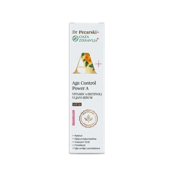 DR PECARSKI+ OAZA ZDRAVLJA AGE CONTROL POWER A SERUM SPF20 30ML 