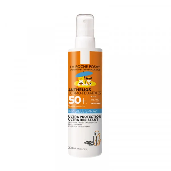 LA ROCHE-POSAY ANTHELIOS PEDIJATRIJSKI  NEVIDLJIVI SPREJ ZA LICE I TELO SPF50+ 200ml 