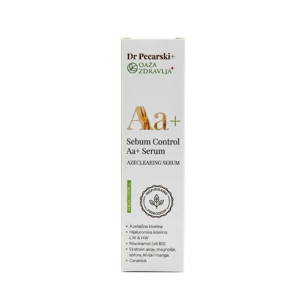 DR PECARSKI+ OAZA ZDRAVLJA SEBUM CONTROL AA+ SERUM 30ml 