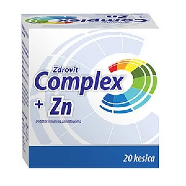 ZDROVIT COMPLEX+Zn 20tableta 