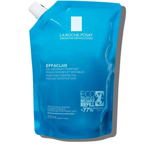 LA ROCHE-POSAY EFFACLAR GEL REFIL 400ml 