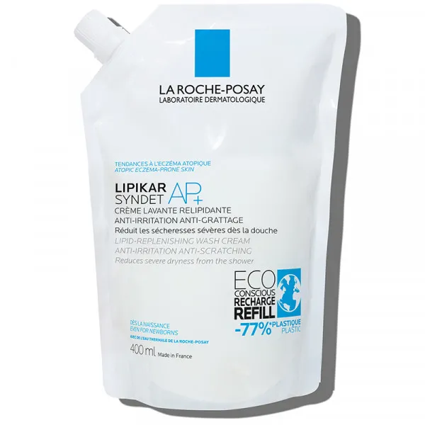 LA ROCHE-POSAY LIPIKAR SYNDET REFIL 400ml 