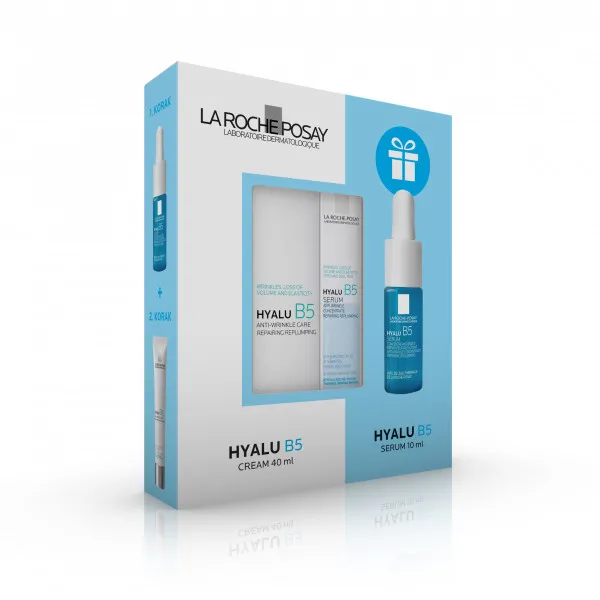 LA ROCHE POSAY HYALU B5 KREMA 40ML + B5 SERUM 10ML GRATIS 