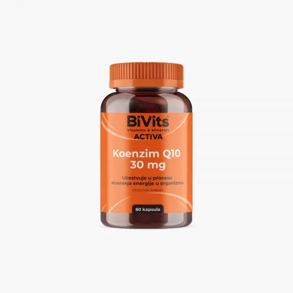 BIVITS ACTIVA KOENZIM Q10 30mg a60 