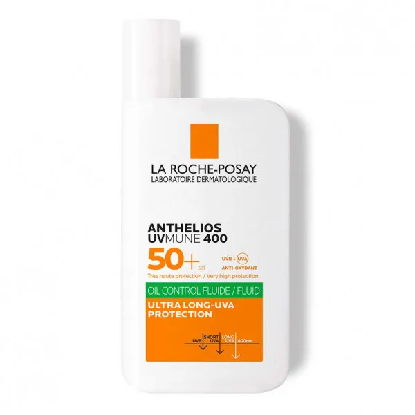 LA ROCHE-POSAY ANTHELIOS UVIMUNE 400 OIL CONTROL FLUID SPF 50+  40ml 7292 