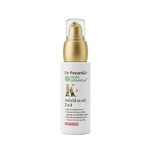 DR PECARSKI+ OAZA ZDRAVLJA ANTIRID ZA OČI 2U1 30ML 