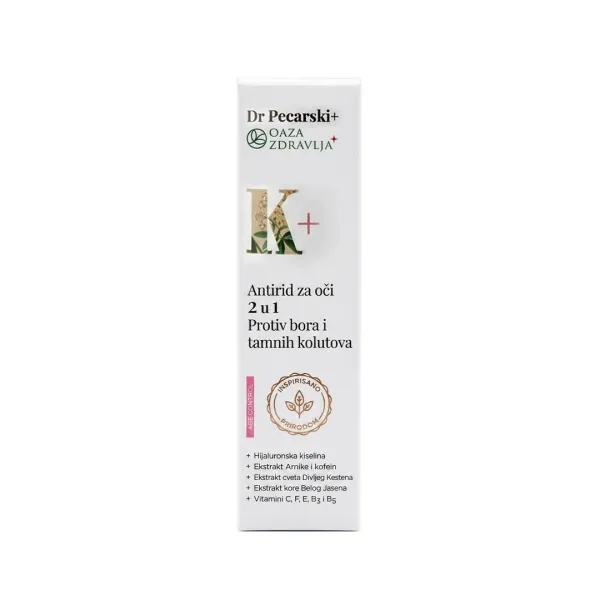 DR PECARSKI+ OAZA ZDRAVLJA ANTIRID ZA OČI 2U1 30ML 