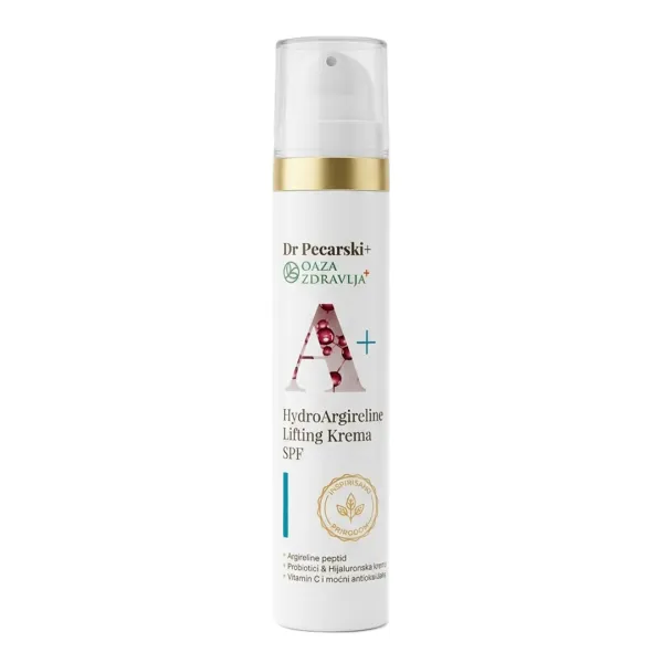 DR PECARSKI+ OAZA ZDRAVLJA HYDRO ARGIRELINE LIFTING KREMA SPF 50ml 