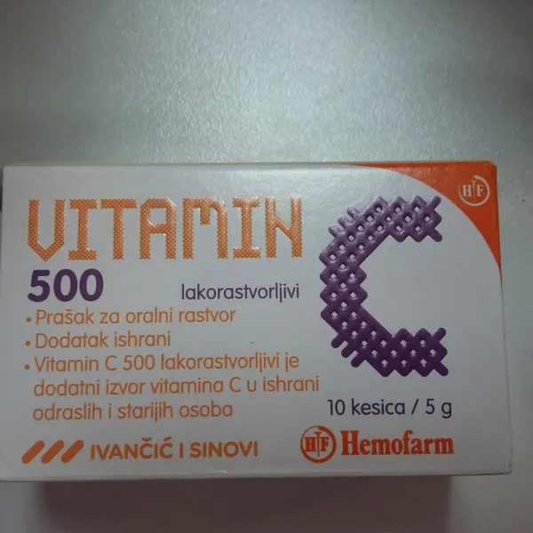 VITAMIN C 10x500mg 