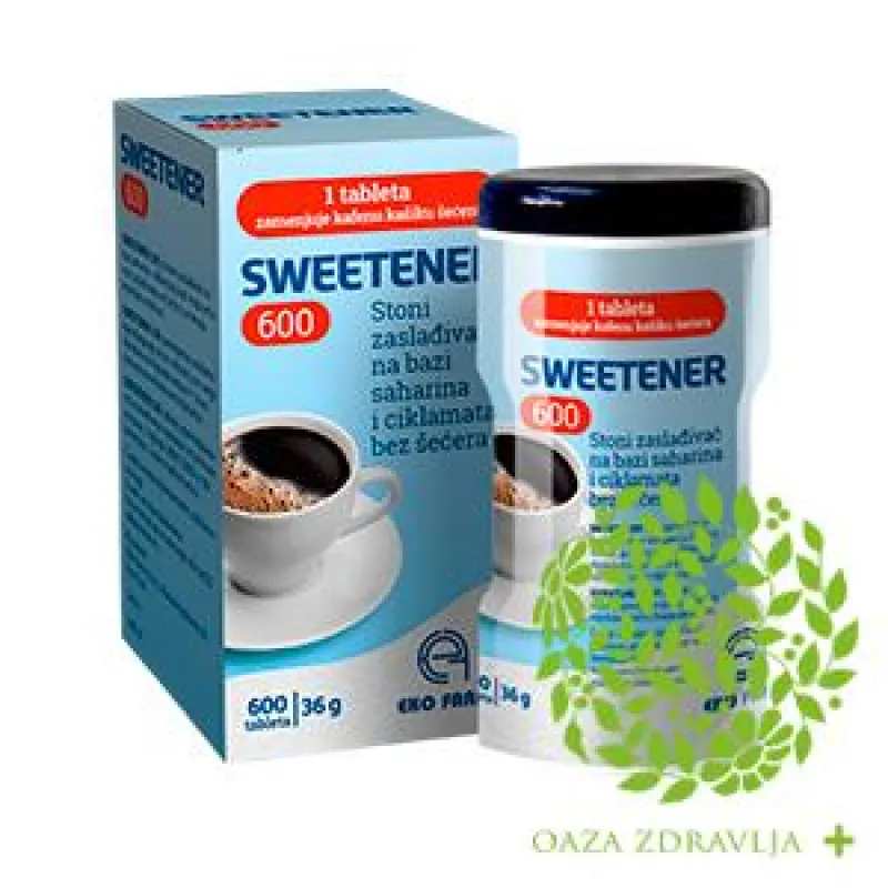 SWEETENER 600 tableta 