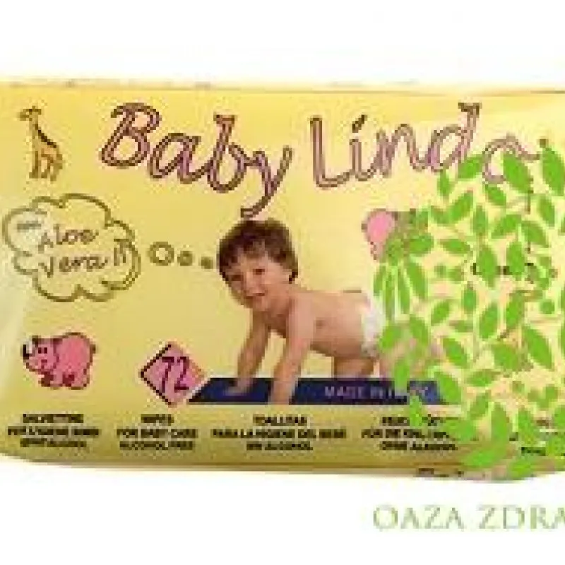 VLAŽNE MARAMICE BABY LINDO 72 kom. 