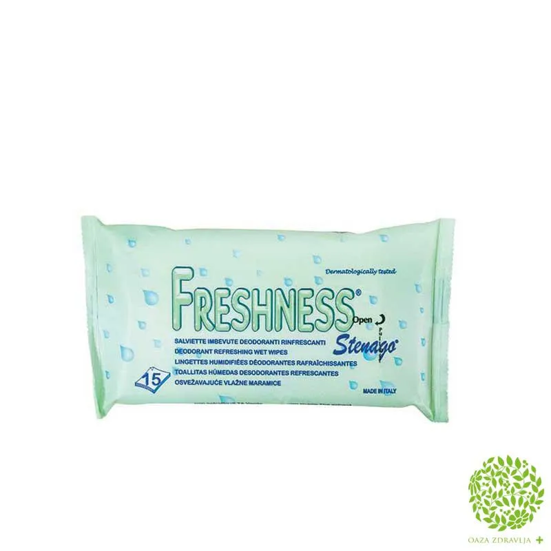 VLAŽNE MARAMICE FRESHNESS 15 kom. 
