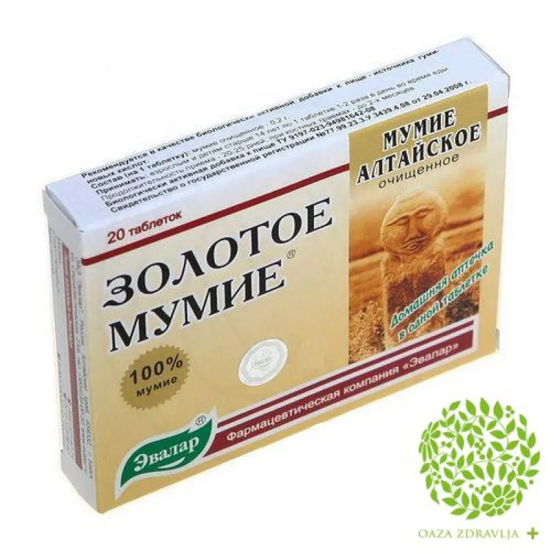 ALTAJSKI MUMIE 20 tableta 