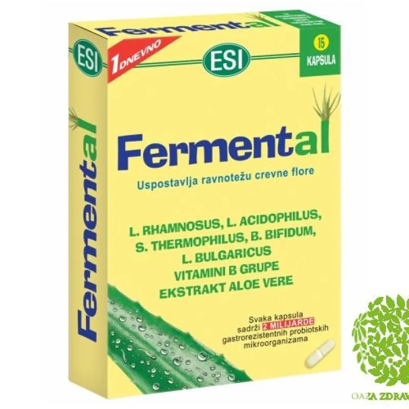 FERMENTAL 15 kapsula 