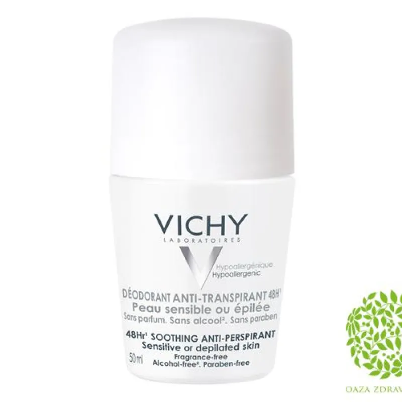 VICHY DÉODORANT ROLL-ON ZA OSETLJIVU I DEPILIRANU KOŽU 50 ML 