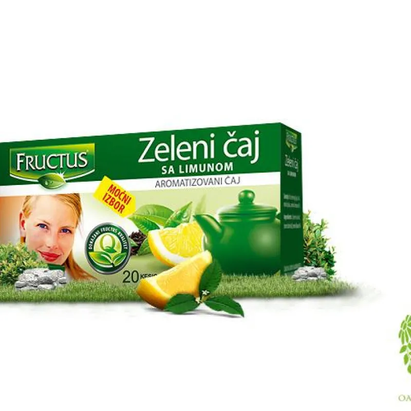 ČAJ ZELENI/LIMUN FILTER 