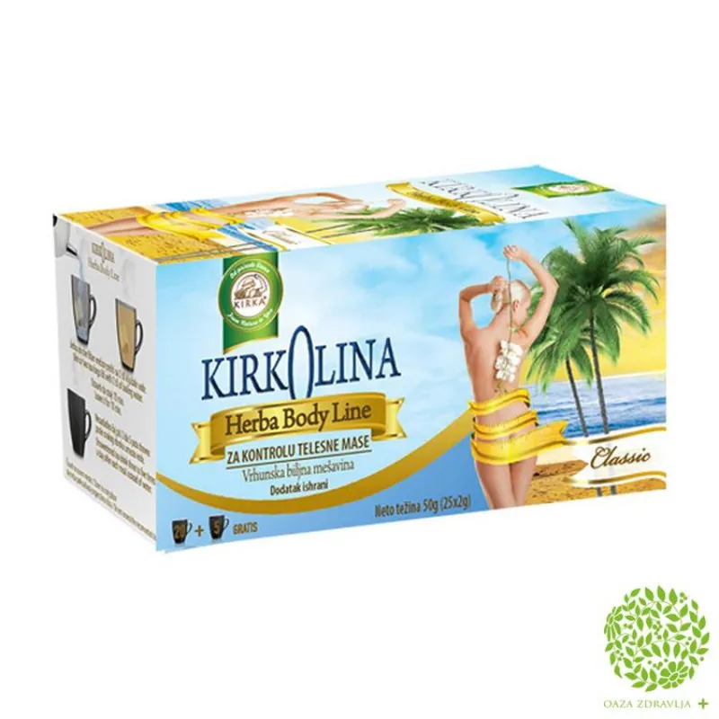 ČAJ KIRKOLINA ZA MRŠAVLJENJE - FILTER 