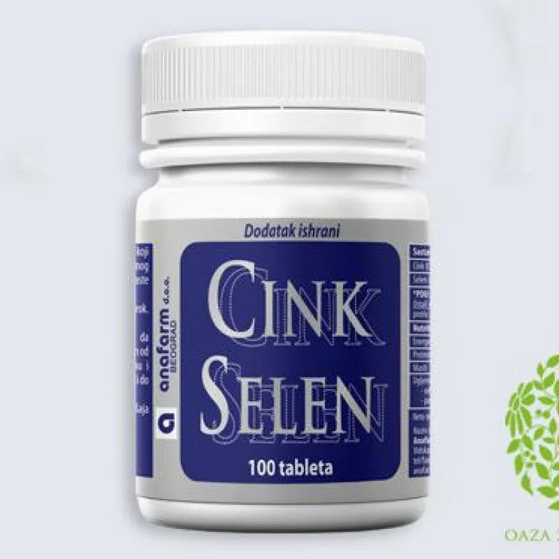 CINK-SELEN 100 tableta 