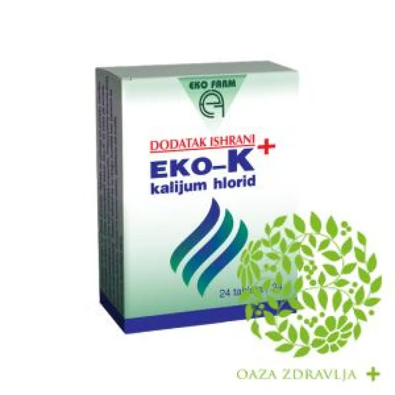 EKO K+ 24 tablete 