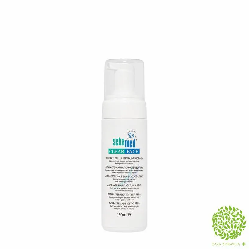 SEBAMED CLEAR FACE PENA ZA LICE 150ml