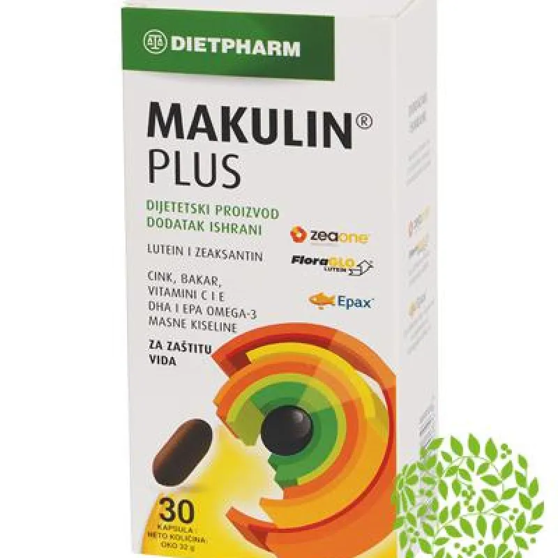 DIETPHARM MAKULIN PLUS 30 kapsula 