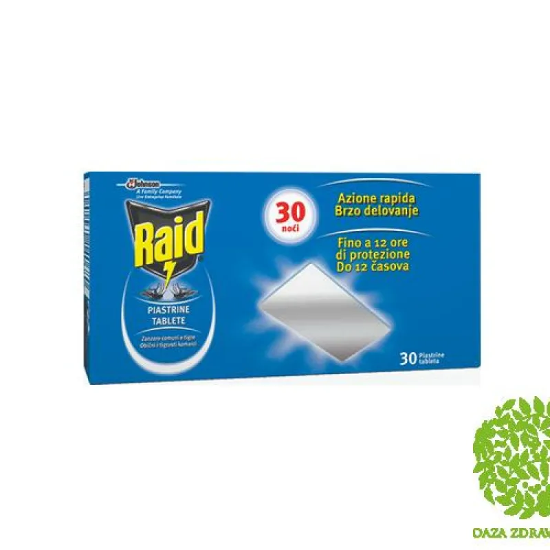 RAID ZA KOMARCE 30 tableta 