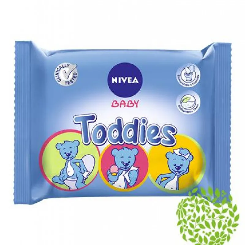 NIVEA BABY TODDIES VLAŽNE MARAMICE 60 kom. 